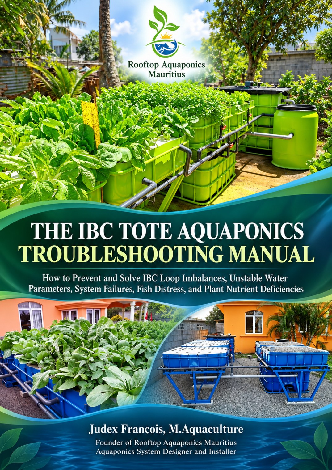 Cover of The IBC Tote Aquaponics Troubleshooting Manual